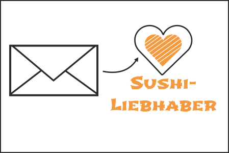 Kontaktiere Sushi Liebhaber