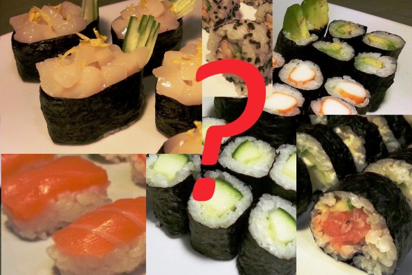 Welche Arten von Sushi gibt es?