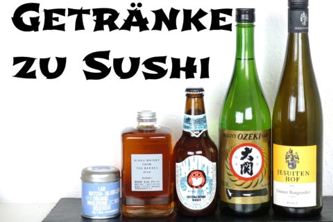 Die besten Getränke zu Sushi